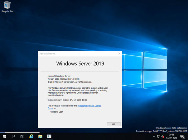 Windows Server 2019